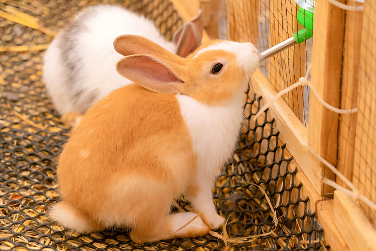 rabbit hay feeder